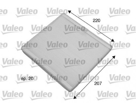 Cabin filter 698769 Valeo