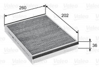 Cabin filter 715757 Valeo