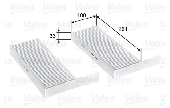 Cabin filter 715808 Valeo