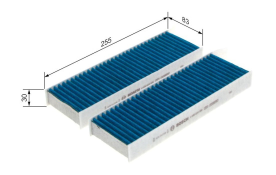 Cabin filter A8568 Bosch, Image 9