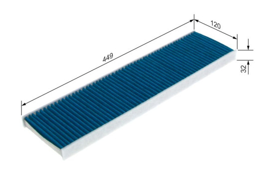 Cabin filter A8579 Bosch, Image 9