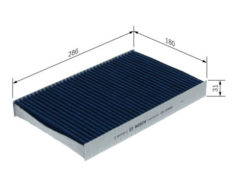 Cabin filter A8601 Bosch, Image 5