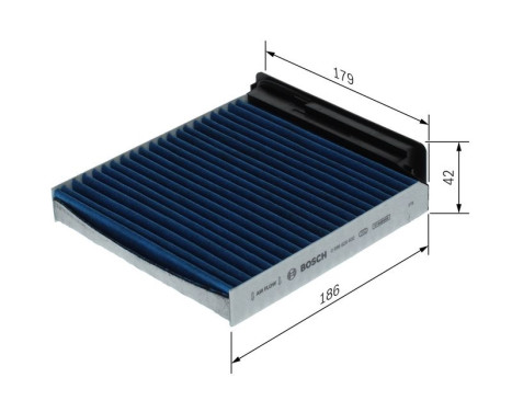 Cabin filter A8602 Bosch, Image 5