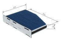 Cabin filter A8615 Bosch