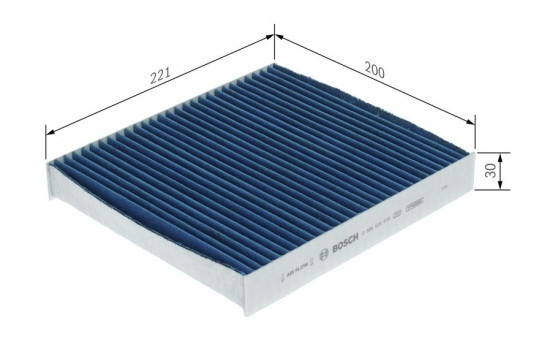 Cabin filter A8619 Bosch, Image 5