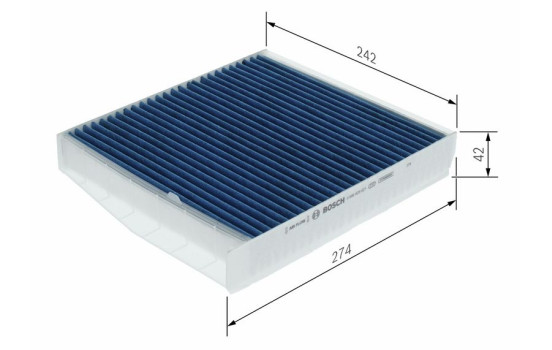 Cabin filter A8621 Bosch, Image 5