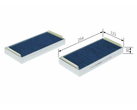 Cabin filter A8628 Bosch, Image 5