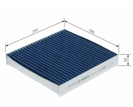 Cabin filter A8631 Bosch, Image 5