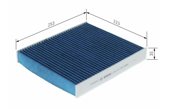 Cabin filter A8639 Bosch, Image 5