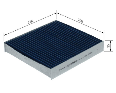 Cabin filter A8640 Bosch, Image 5