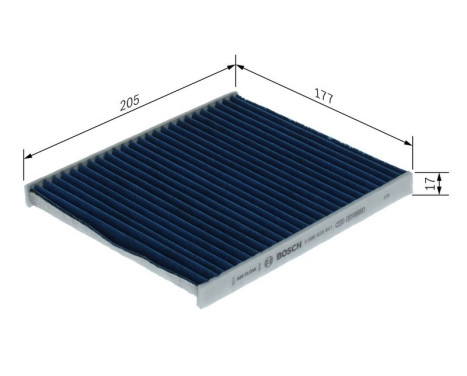 Cabin filter A8641 Bosch, Image 5