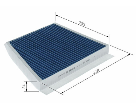 Cabin filter A8649 Bosch, Image 5