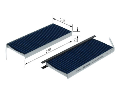 Cabin filter A8653 Bosch, Image 5