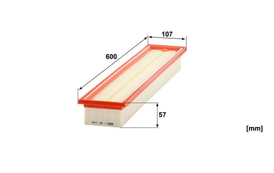 Cabin filter C 60 148 Mann, Image 2