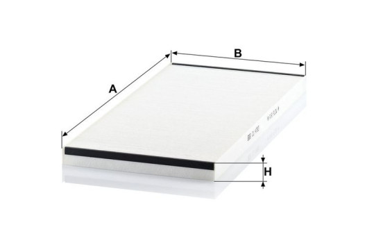 Cabin filter CU 4783 Mann, Image 2