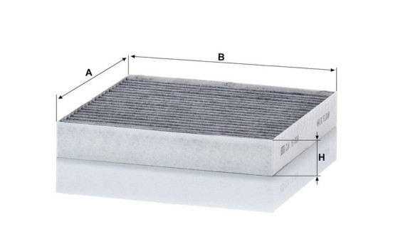 Cabin filter CUK 18 009 Mann, Image 2