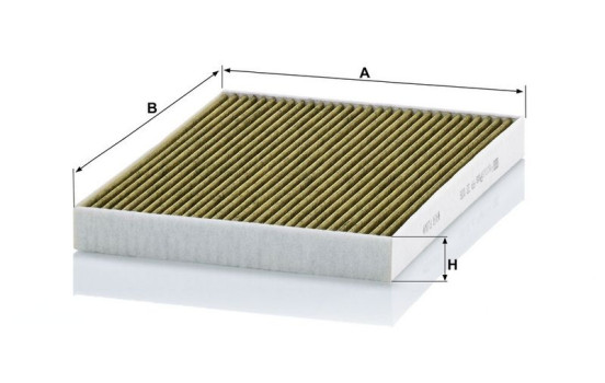 Cabin filter FP 33 006 Mann, Image 2