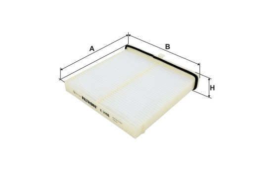 Cabin filter K 1448 Filtron, Image 2