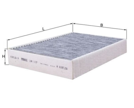 Cabin filter LAK 1137 Mahle