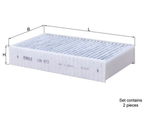 Cabin filter LAK 873/S Mahle