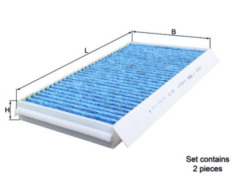 Cabin filter LAO 173/S Mahle