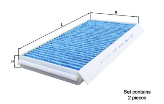 Cabin filter LAO 173/S Mahle