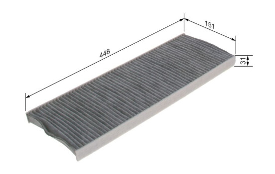 Cabin filter R5606 Bosch, Image 5