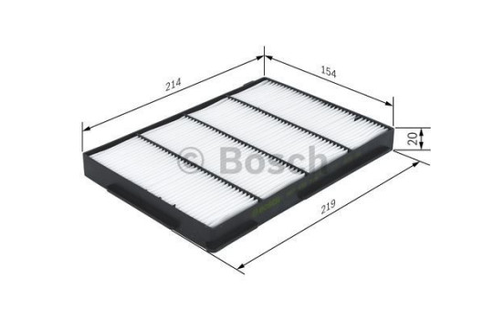 Filter, interior air 1 987 432 218 Bosch
