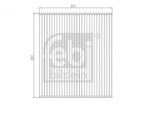 Filter, interior air 173280 FEBI, Image 3