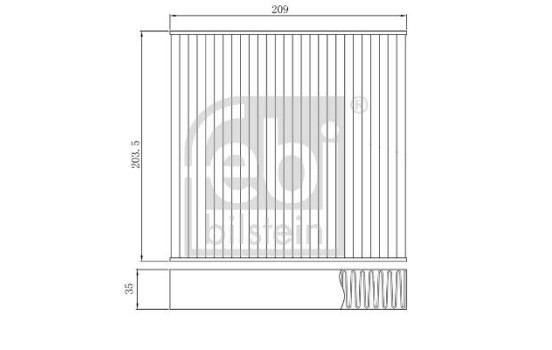 Filter, interior air 174913 FEBI, Image 3