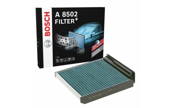 Filter, interior air + A8502 Bosch, Image 8