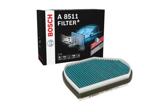 Filter, interior air + A8511 Bosch