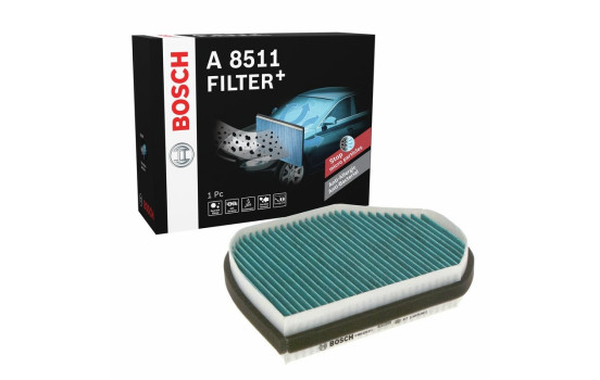 Filter, interior air + A8511 Bosch, Image 7