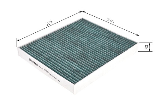 Filter, interior air + A8525 Bosch, Image 8