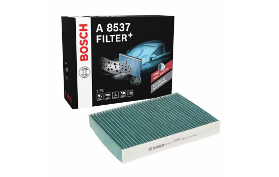 Filter, interior air + A8537 Bosch, Image 8