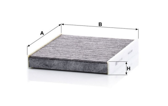 Filter, interior air adsotop CUK 22 032 Mann, Image 3