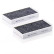 Filter, interior air adsotop CUK 23 005-2 Mann, Thumbnail 2