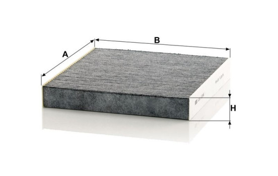 Filter, interior air adsotop CUK 2345 Mann, Image 3