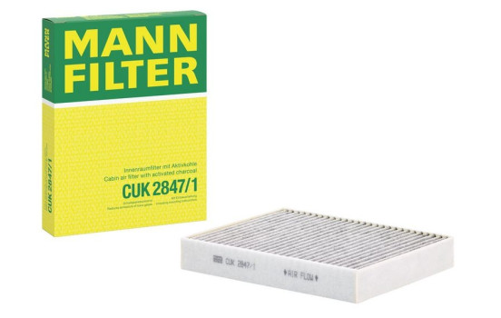 Filter, interior air adsotop CUK 2847/1 Mann, Image 4