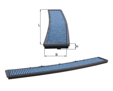 Filter, interior air CareMetix® LAO 102 Mahle