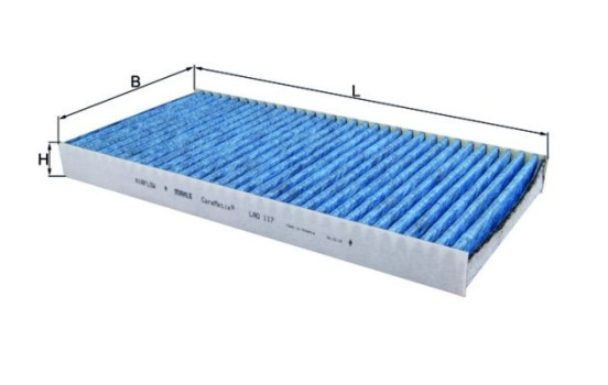 Filter, interior air CareMetix® LAO 117 Mahle