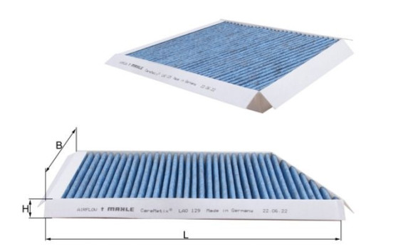 Filter, interior air CareMetix® LAO 129 Mahle