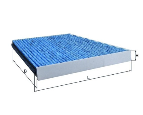 Filter, interior air CareMetix® LAO 156 Mahle