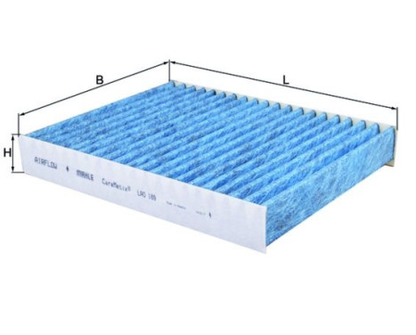 Filter, interior air CareMetix® LAO 169 Mahle