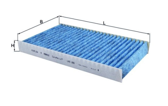 Filter, interior air CareMetix® LAO 280 Mahle