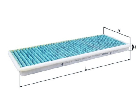 Filter, interior air CareMetix® LAO 45 Mahle