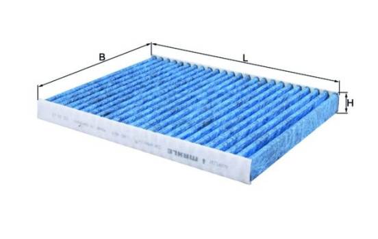Filter, interior air CareMetix® LAO 463 Mahle