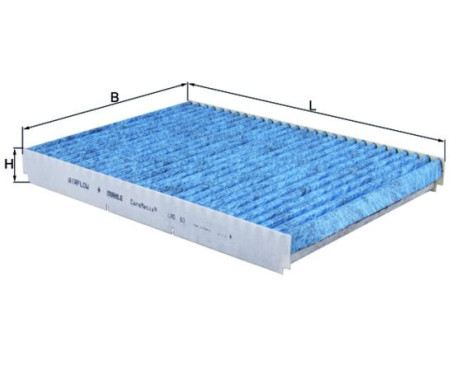Filter, interior air CareMetix® LAO 63 Mahle