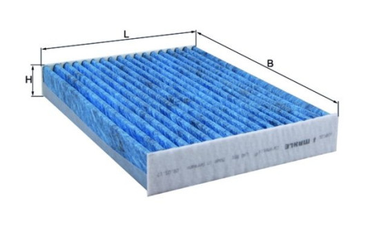 Filter, interior air CareMetix® LAO 891 Mahle