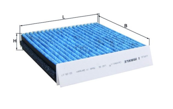 Filter, interior air CareMetix® LAO 96 Mahle